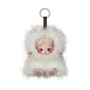 SKULLPANDA Ghostie Keychain Plush